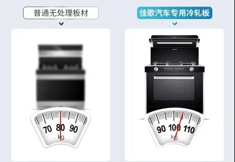 佳歌集成灶，看得見的真材實(shí)料！