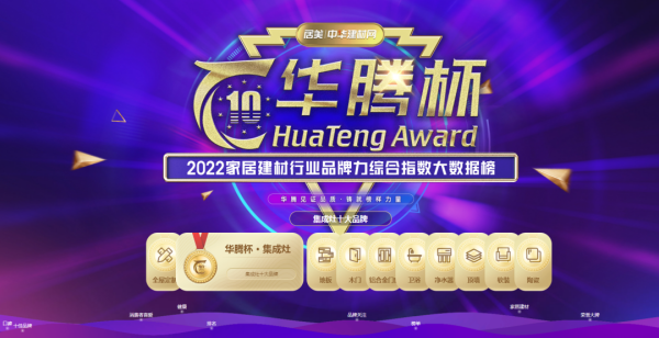 再攬大獎(jiǎng)，載譽(yù)前行！佳歌榮獲“華騰杯”集成灶消費(fèi)者喜愛十大品牌