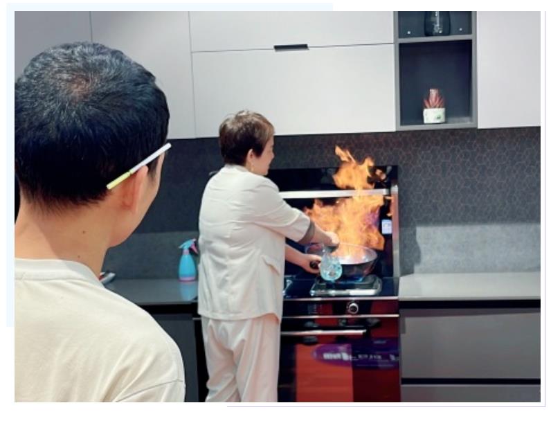 佳歌集成灶河南三門峽小區(qū)團(tuán)購會圓滿成功！